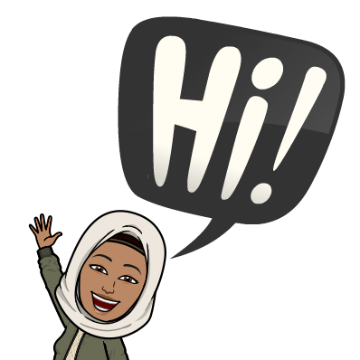 Bitmoji of Sanzida Islam